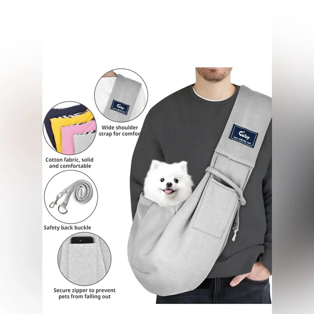 Dog Sling for Small Dog Up to 12 IBS